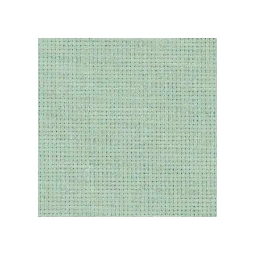 Канва Zweigart Stern-Aida 14 ct, 1 м, цвет серовато-зеленый (celadon) канва zweigart stern aida petit point 14 ct 1 м цвет белый с розовым горошком