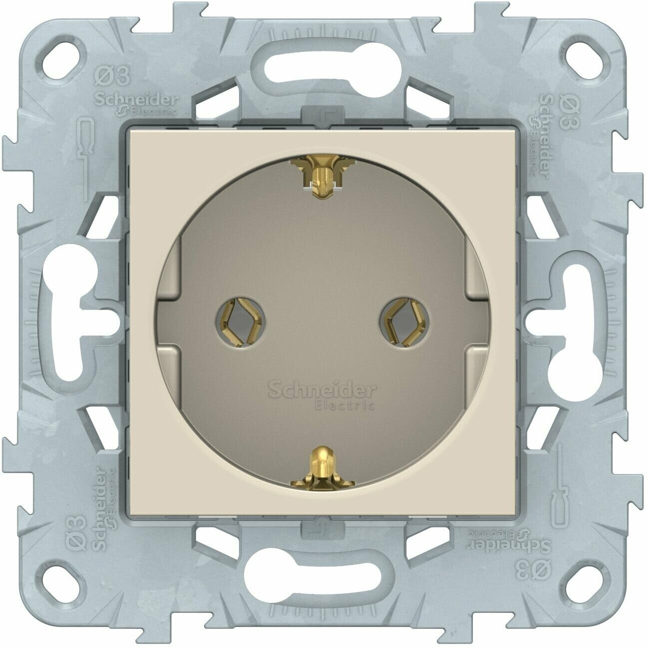 Розетка Schneider Electric NU503644, 16 А, с заземлением - фотография № 4