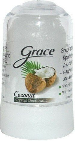 Grace Натуральный дезодорант кристаллический Coconut, 70 г, Grace