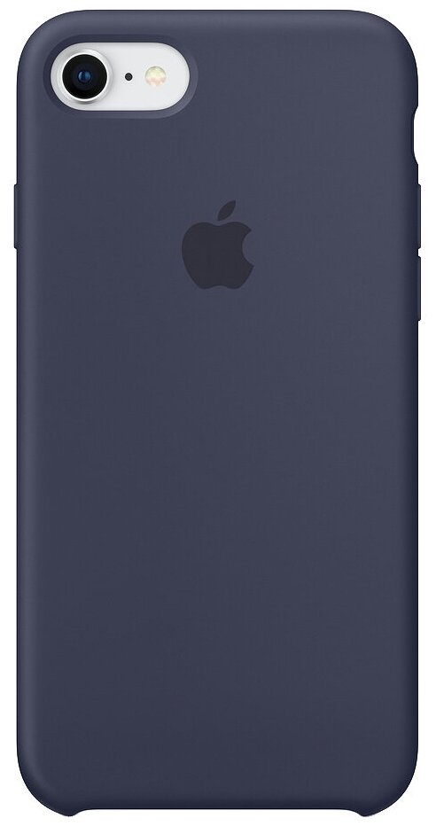 Чехол Apple силиконовый для iPhone 7/iPhone 8/iPhone SE (2020), Midnight blue