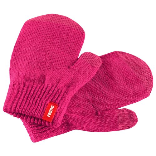 фото Варежки reima renn 527305 размер 3, розовый/бордовый