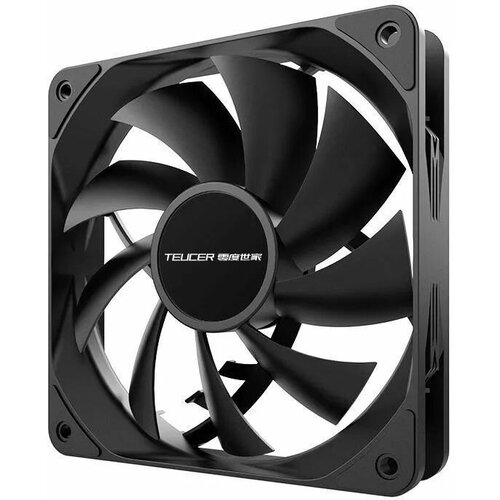 Компьютерный процессорный кулер TEUCER вентилятор радиатора с воздушным охлаждением, PWM 4Pin + 9 лопастей, 120 мм