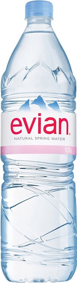 Вода Evian минеральная природная столовая негазированная, 1,5 л