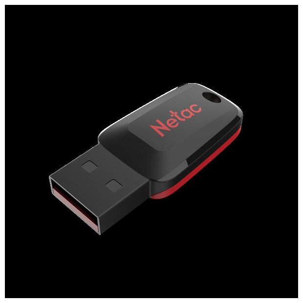 Флешка Netac U197 8ГБ USB2.0 черный/красный (NT03U197N-008G-20BK) - фото №15