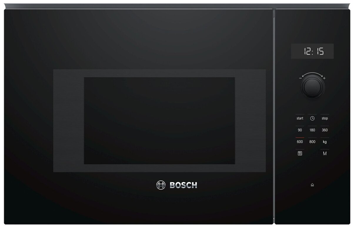 Микроволновая печь Bosch BFL524MB0 20л. 800Вт черный (встраиваемая)