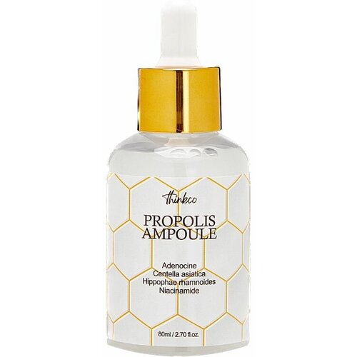 THINKCO Сыворотка с экстрактом прополиса Real Propolis Ampoule уход за лицом thinkco сыворотка омолаживающая с прополисом real propolis ampoule