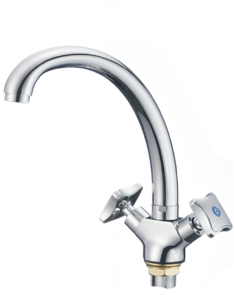 Смеситель для кухни Rainsberg излив поворотный цвет хром