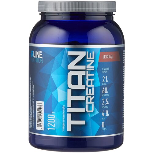 Гейнер RLINESportNutrition Titan Creatine, 1200 г, шоколад