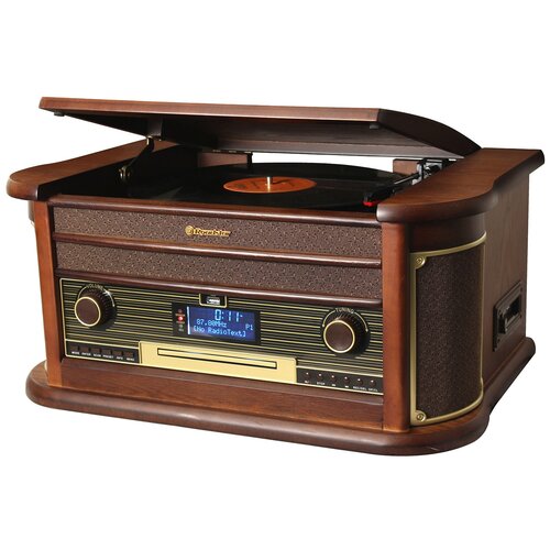 Виниловый ретро-центр Roadstar HIF-1996D+BT 