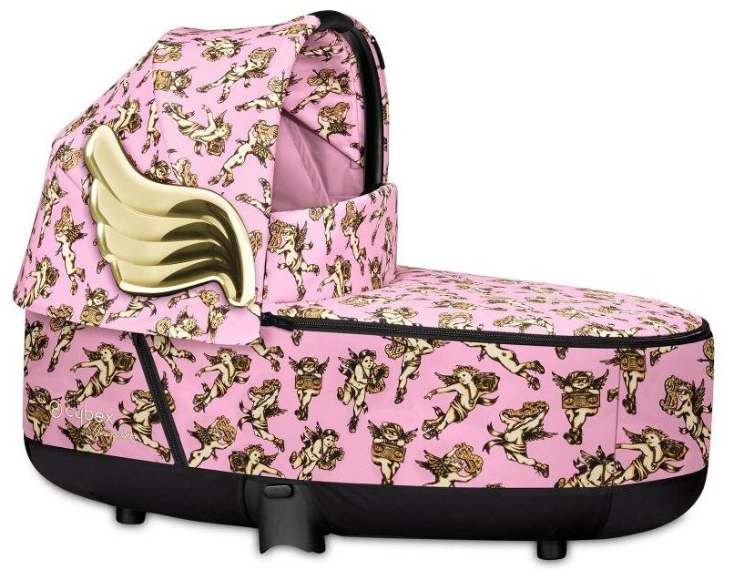 Люлька Cybex Priam Lux R by Jeremy Scott Cherub Pink, розовый (519002013) - фото №1