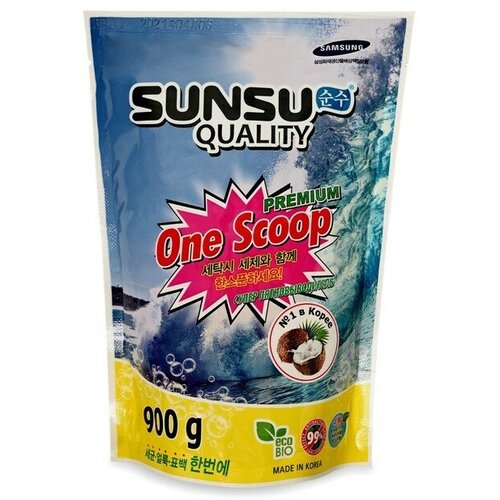 Пятновыводитель SUNSU-Q ONE SCOOP, универсальный, 900г