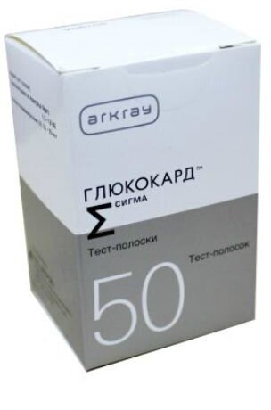 Тест-полоски Glucocard Sigma 50 шт