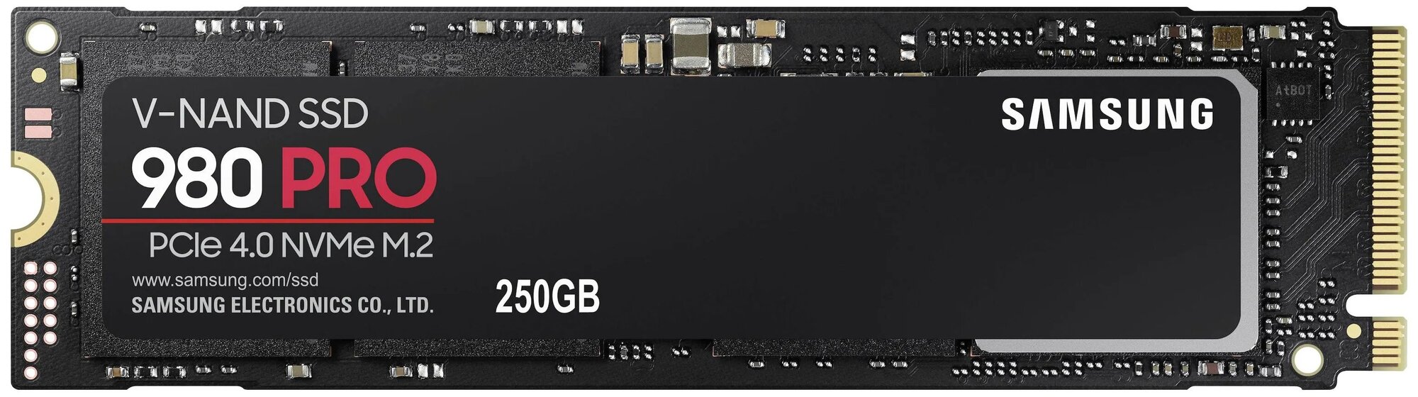 Твердотельный накопитель Samsung 980 PRO 250 ГБ M.2 (MZ-V8P250BW)