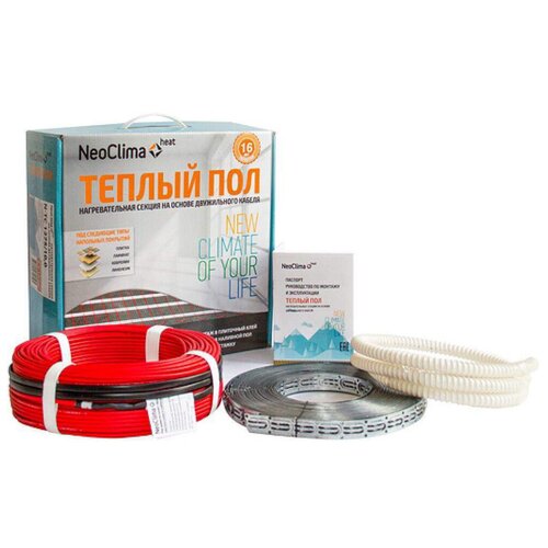 Neoclima N-TC 78062 нагревательный кабель 6 м2 3930₽