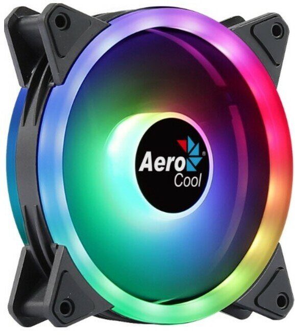 Вентилятор для корпуса Aerocool Duo 12 ARGB (120mm, 6pin, 1000 об/мин, RGB) (4710562752571)