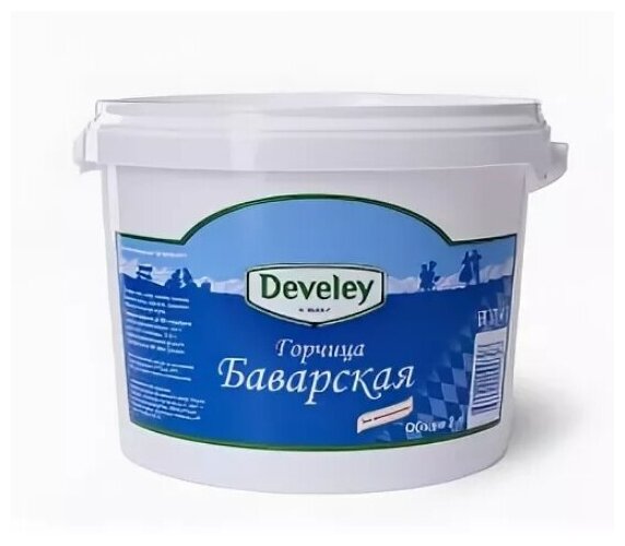 Горчица Develey Баварская сладкая 2л