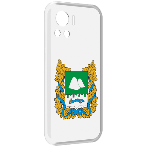 Чехол MyPads герб-курганской-области для Motorola Edge 30 Ultra задняя-панель-накладка-бампер