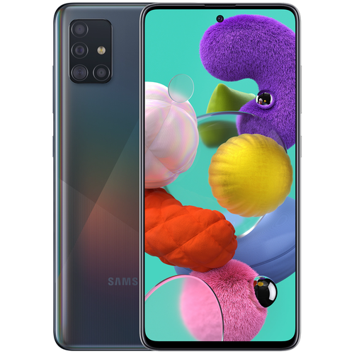 Смартфон Samsung Galaxy A51 8/128GB Global Haze Crush Silver (Серебристый)