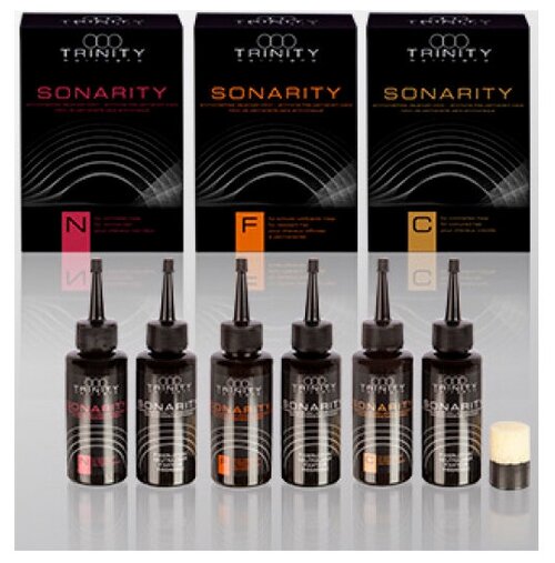 Trinity Sonarity Ammonia-free - Тринити Сонарити Набор для химической завивки без аммиака для тонких волос, 75+75 мл -