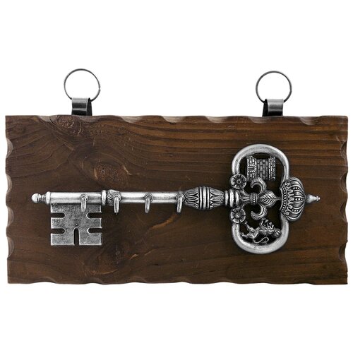 Ключница настенная, хром.