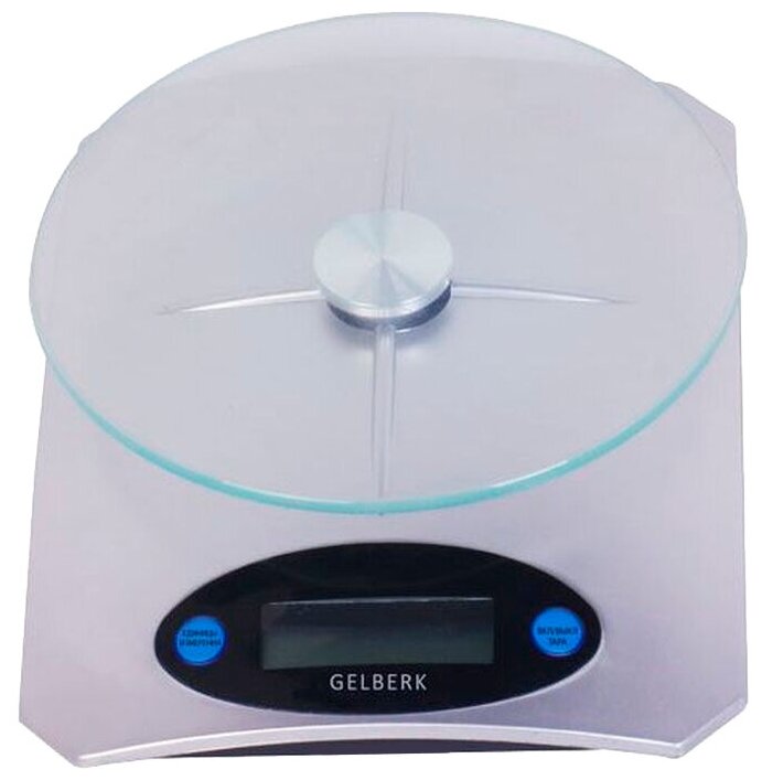 Весы бытовые GELBERK GL-250 /электронн, стекл. платформа/