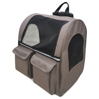 Сумка-рюкзак для животных "Путешественник" на колесах, 430*280*460мм, серия TRAVEL