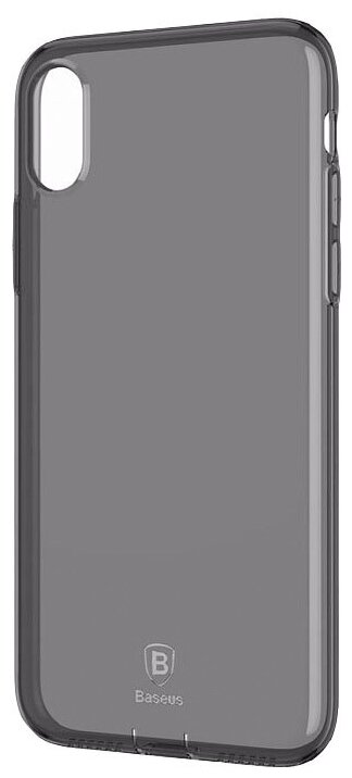 Накладка iPhone X Simple (With-Pluggy) Baseus Transparent Black
