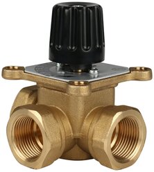 Трехходовой смесительный клапан STOUT SVM-0003-012002 муфтовый (ВР), Ду 20 (3/4"), Kvs 6