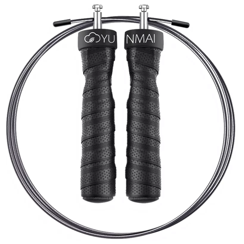 фото Скакалка с подшипником xiaomi yunmai sports jump rope ymhr-p702 черный 300 см