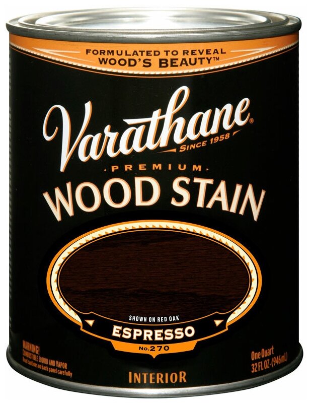 Морилка - Масло Для Дерева Varathane Wood Stain Эспрессо