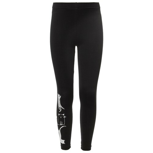 фото Леггинсы nota bene размер 128, черный