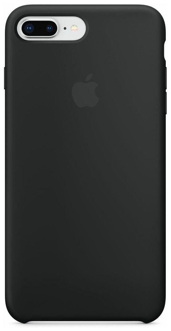 Оригинальный чехол для iPhone 8 Plus / 7 Plus Apple Silicone Case, black