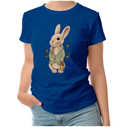 фото Футболка roly, размер s, синий