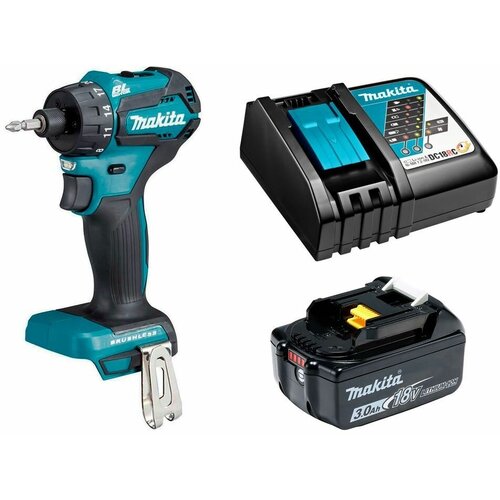 Дрель-шуруповерт аккумуляторная 40Нм 18В LXT Li-Ion 1x3Ач Makita DDF083RF 2304000₽