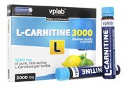 Vplab L-Carnitine 3000 мг, 7 ампул по 25мл(175 мл.)