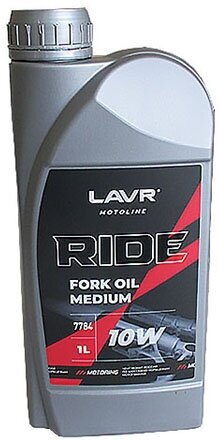 Вилочное масло RIDE Fork oil 10W 1 л LAVR MOTO Ln7784