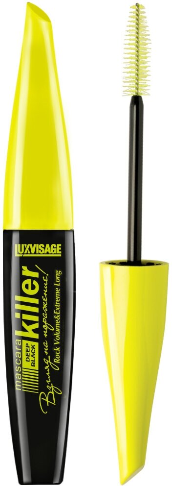 Тушь для ресниц LUXVISAGE KILLER тон Черный