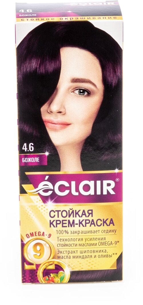 ECLAIR OMEGA-9 № 4.6 Божоле Стойкая крем-краска для волос