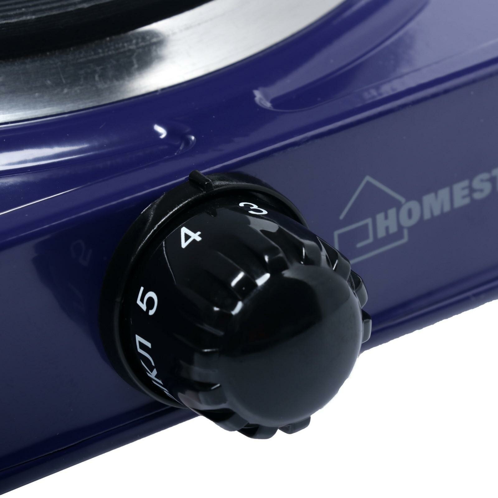 Плитка электрическая HOMESTAR HS-1102, 1000Вт, с 1 конфоркой (цвета в ассорт.) БИТ - фото №9