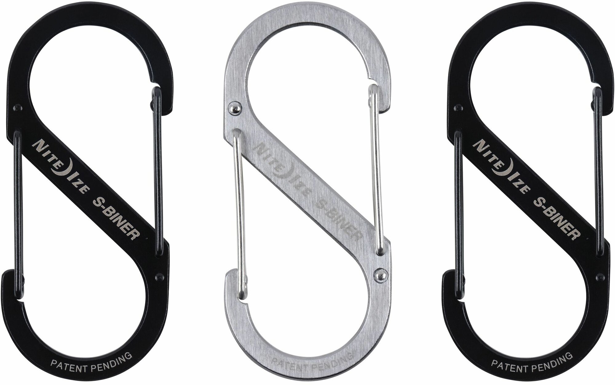 Карабин Nite Ize S-Biner Stainless Steel Dual Carabiner #4 - 3 шт