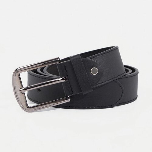 фото Ремень сима-ленд, размер 125, черный сима-лэнд