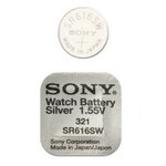 Батарейки Sony 321 SR65 SR616SWN BL1 (10шт) - изображение