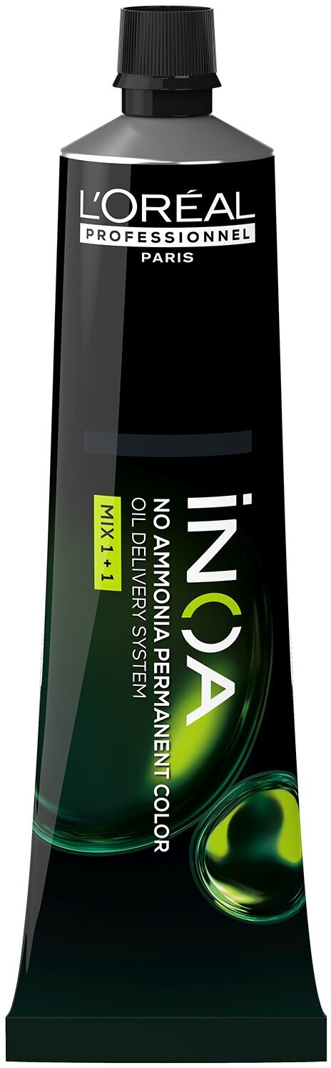LOREAL PROFESSIONNEL Безаммиачный перманентный краситель iNOA III поколение, 60 г, оттенок 8.21