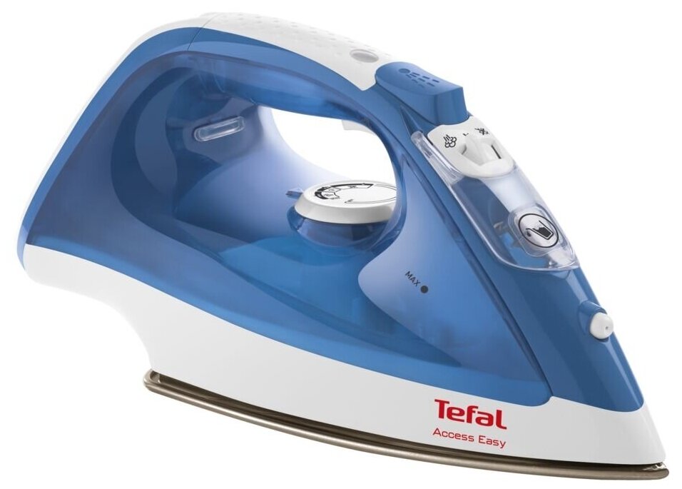 Утюг Tefal FV1548 Access Easy, синий/белый