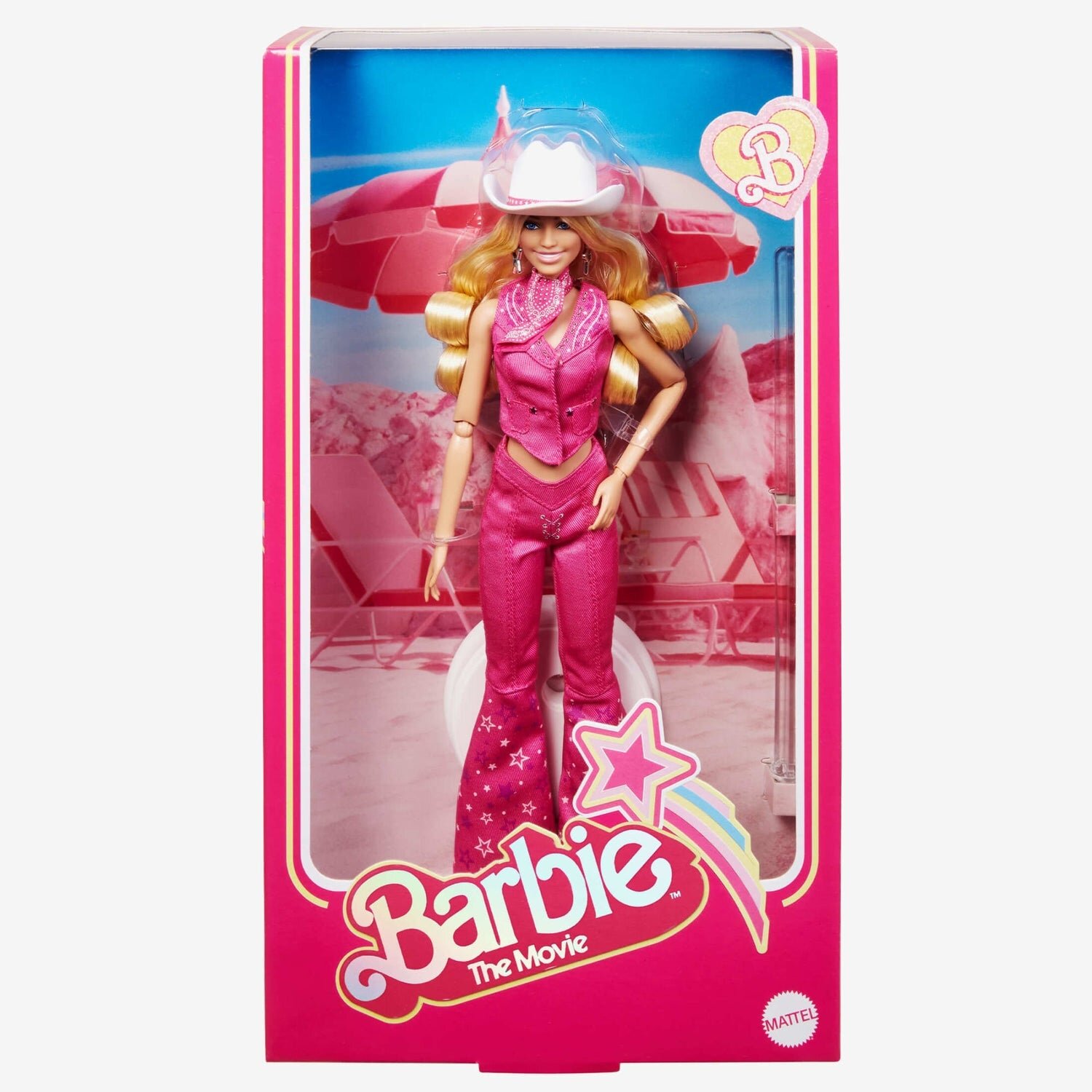 Barbie the Movie Barbie in Pink Western Outfit Cdolls