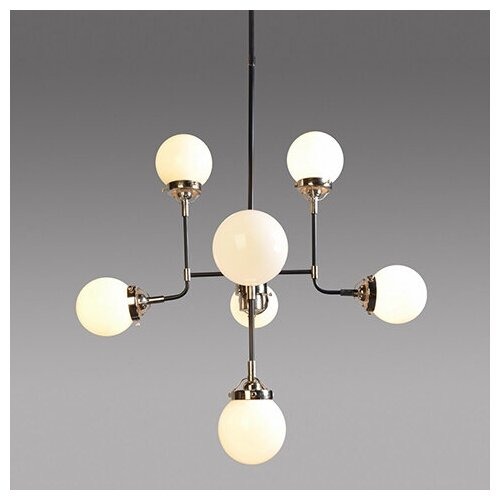 Люстра Roomers Furniture Antique brass, TD70024-8VBN