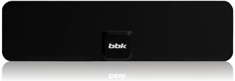Антенна комнатная цифровая активная BBK DA20, черный, DVB-T2, коэффициент усиления 22 dB