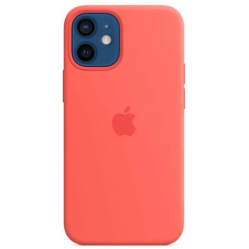 фото Чехол для apple iphone 12 mini silicone case with magsafe pink citrus