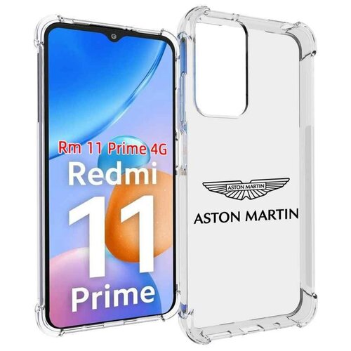 Чехол MyPads Aston-Martin мужской для Xiaomi Redmi 11 Prime 4G задняя-панель-накладка-бампер чехол mypads aston martin мужской для xiaomi poco m5 задняя панель накладка бампер