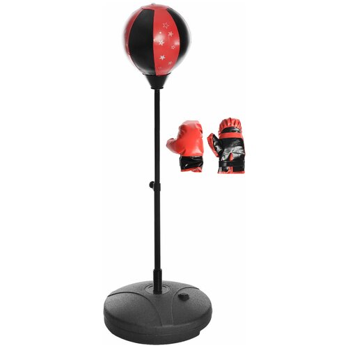 Игровой набор Abtoys Боксерский, S-00096 красный/черный игровой набор abtoys боксерский s 00974